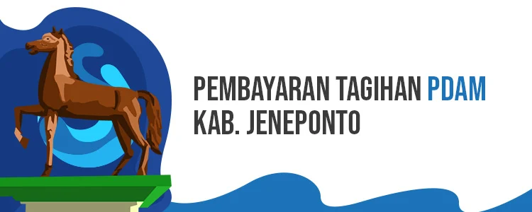 pembayaran tagihan PDAM kab jeneponto