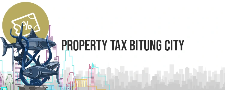 Bitung city property tax bill payment